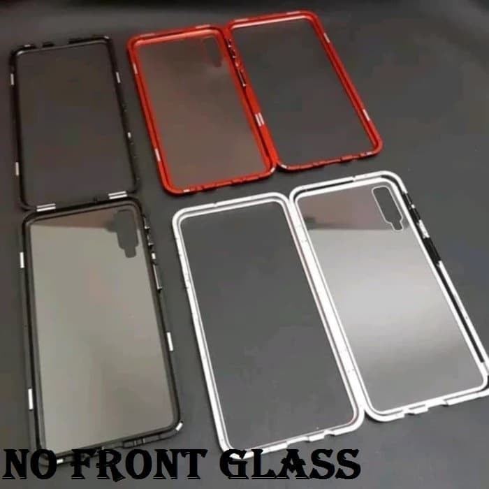Case Magnetic Premium 2in1 Glass Transparant  Iphone 12