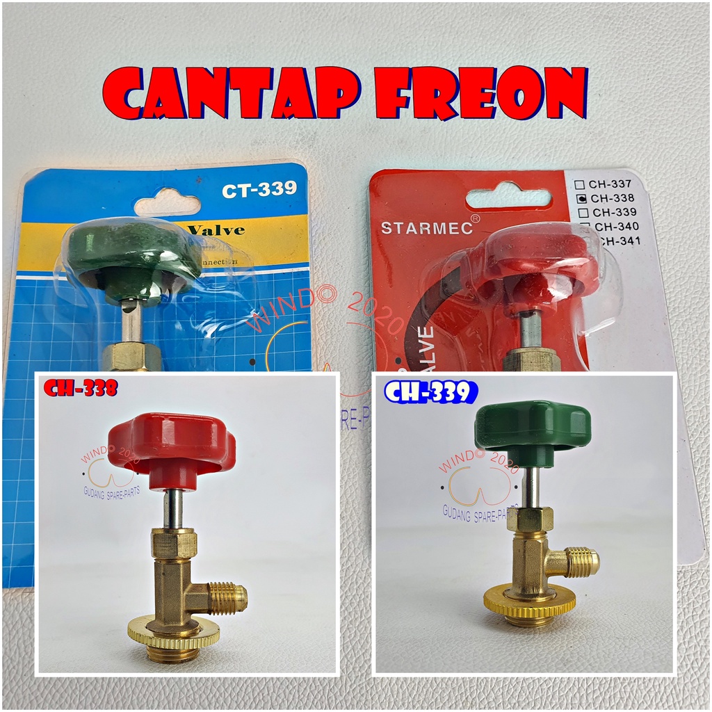 KRAN REFRIGANT KALENG | KRAN REFRIGANT | KRAN KLEA R134, R22, R600, R11 dll | CAN TAP | KANTAP | KAN TAP