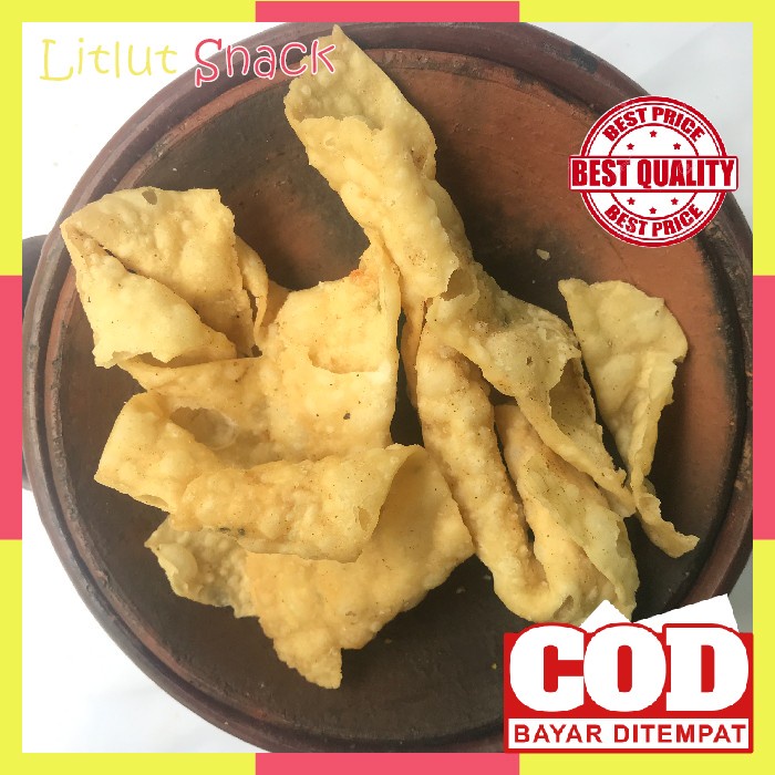 

KERUPUK PANGSIT GURIH 150 GRAM CEMILAN / SNACK / MAKANAN RINGAN