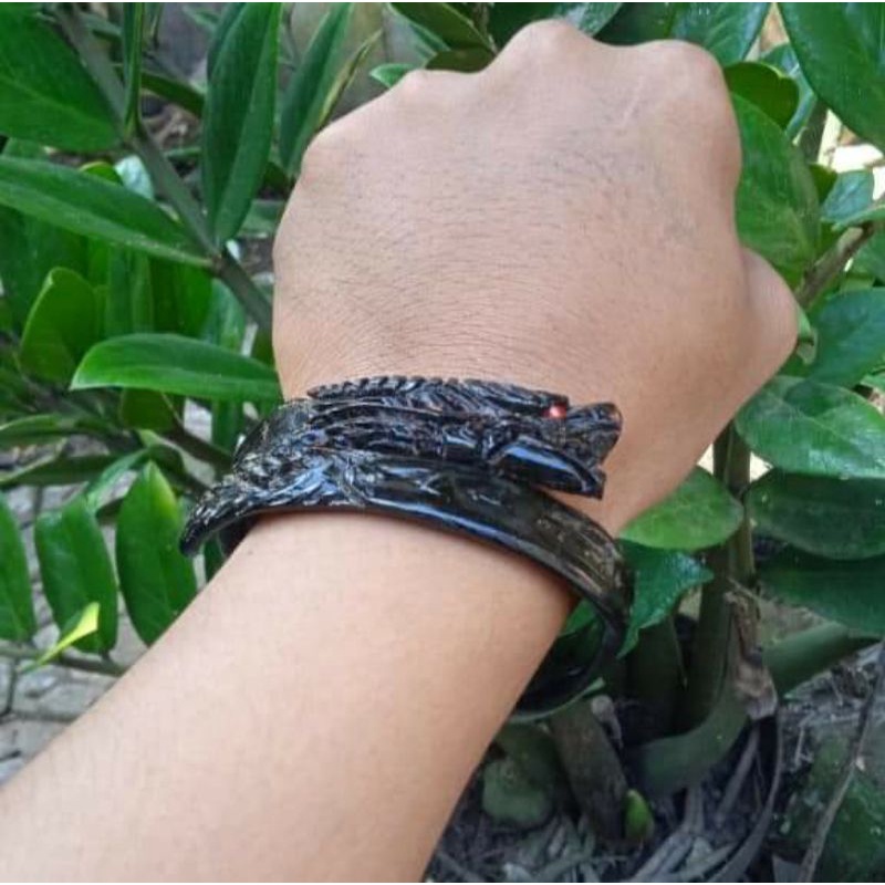 AKAR BAHAR HITAM UKIR NAGA