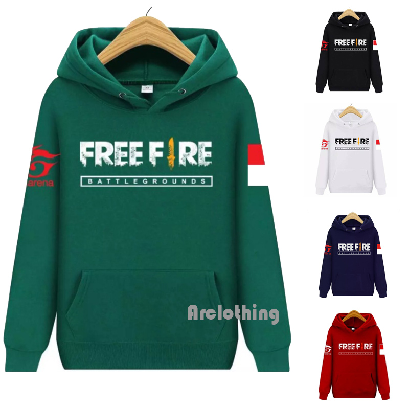 (COD) JAKET HOODIE FREE FIRE / SWEATER GAME GARENA