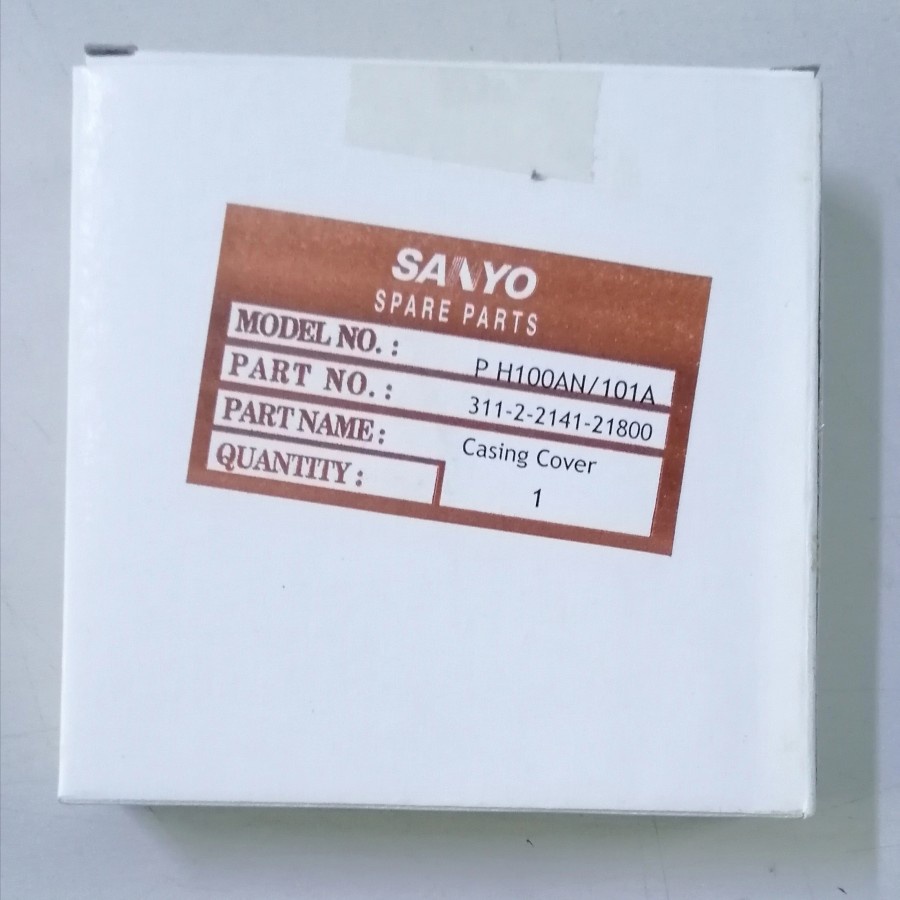 Spare part Pompa Air Sanyo Casing Cover PH-100AN
