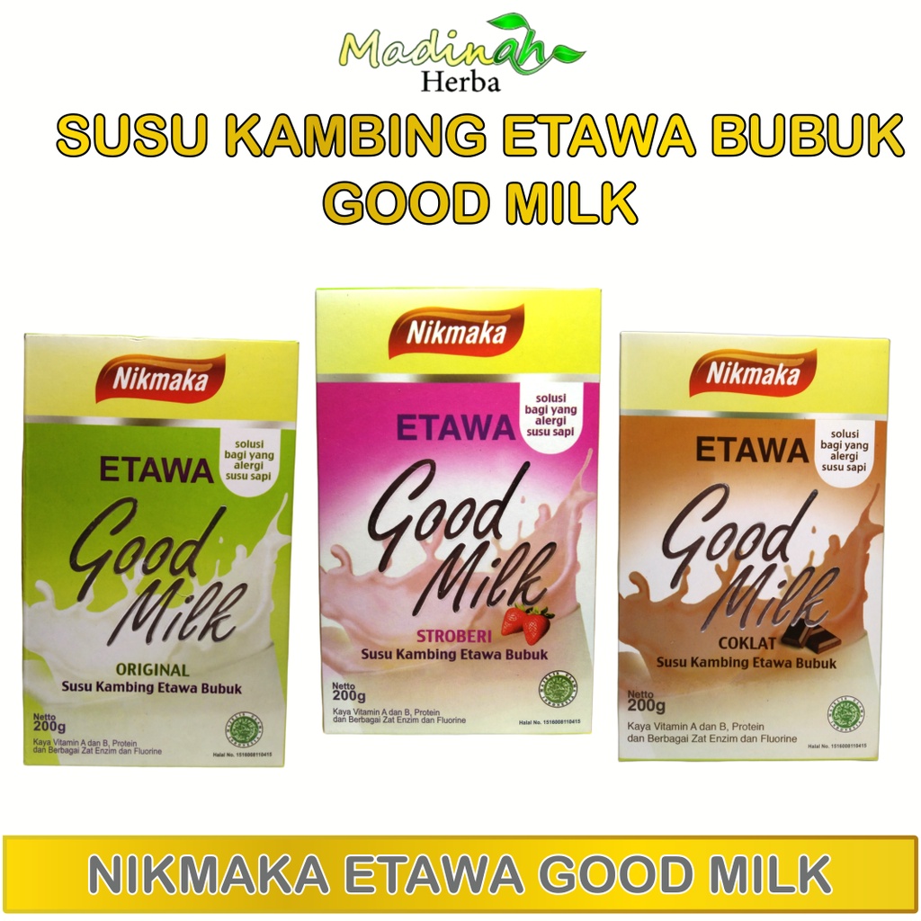 Nikmaka Susu Kambing Etawa Susu Bubuk | Etago Susu Etawa Plus Herbal