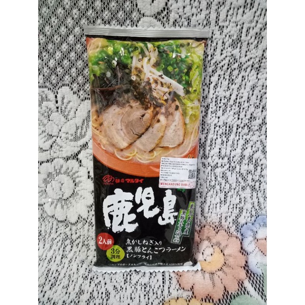 

Marutai Kagoshima Kurobuta Tonkotsu Ramen 186gr ; ML_S