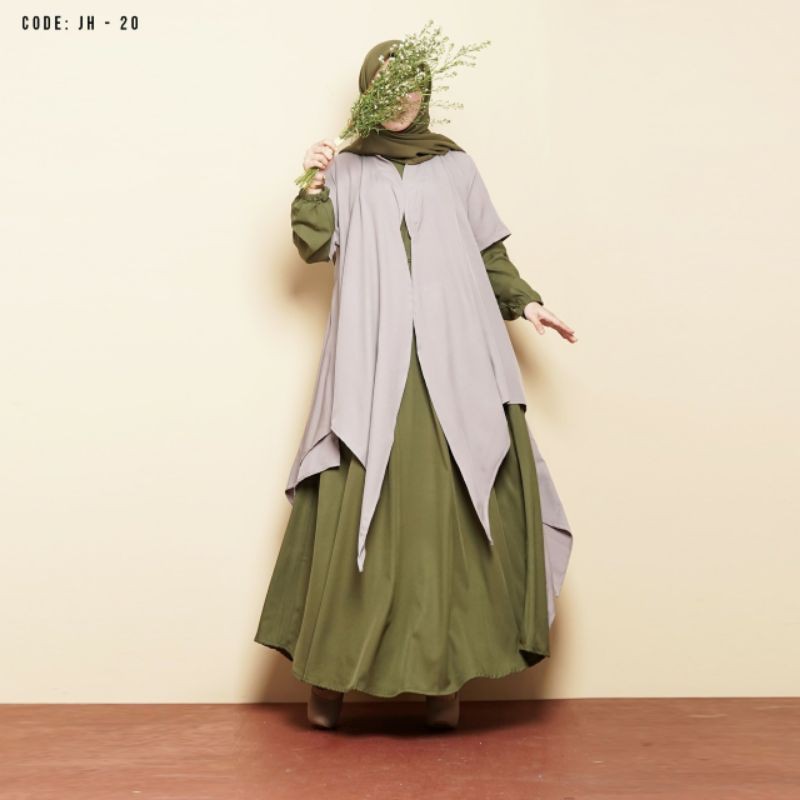 gamis cardi JH20