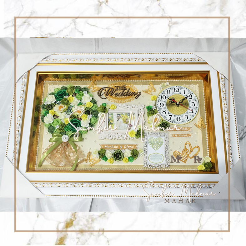 Mahar  Buket / Mahar Scrapbook / Mahar Nikah / Mahar pernikahan Murah PJ008