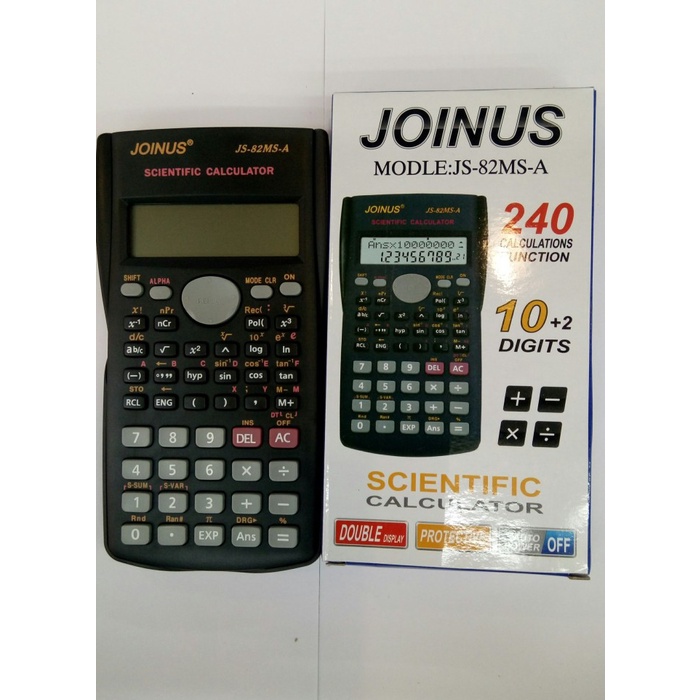 

Promo KALKULATOR JOINUS JS-82MS-A(Scientific) Termurah