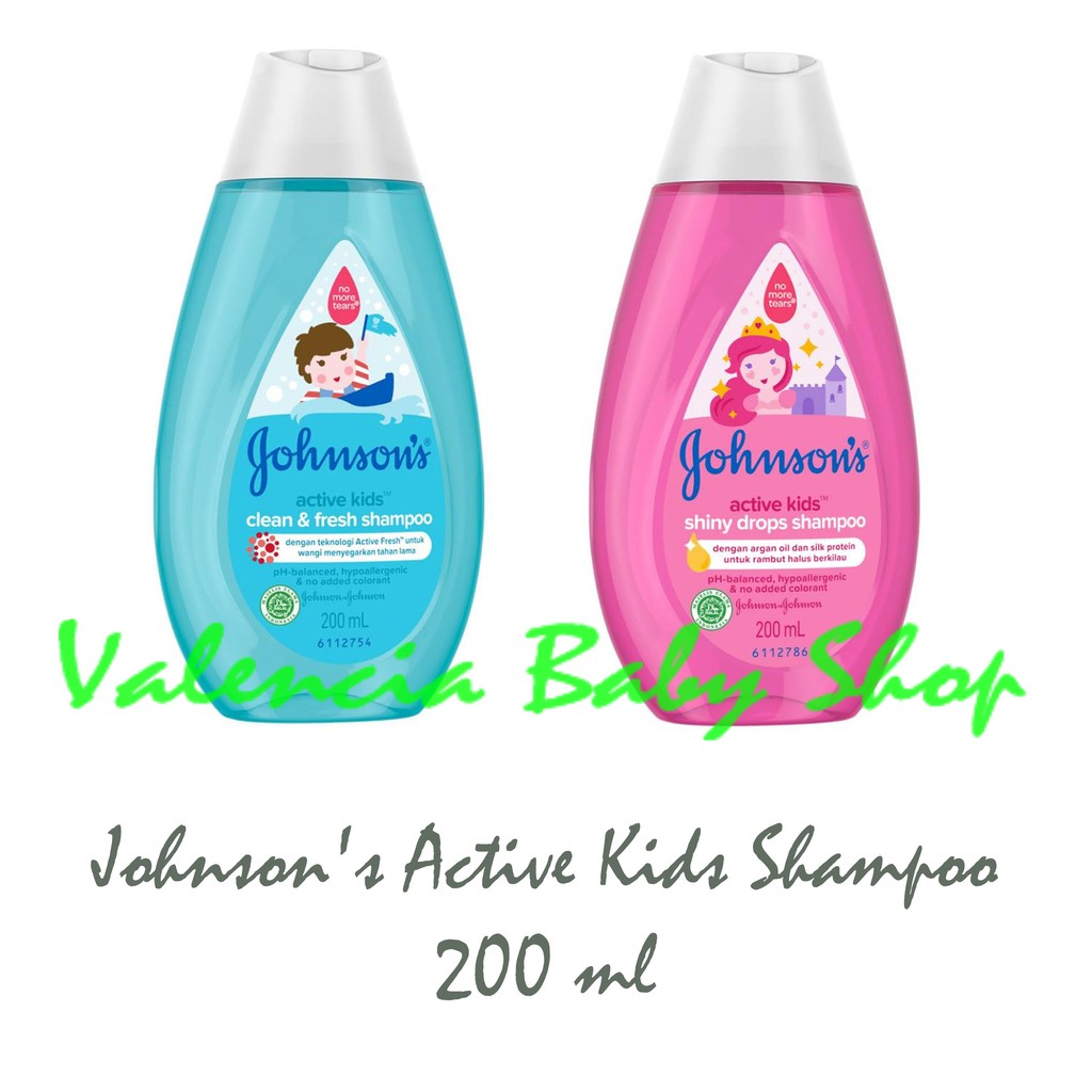 Johnson's Active Kids Shampoo 200 ml