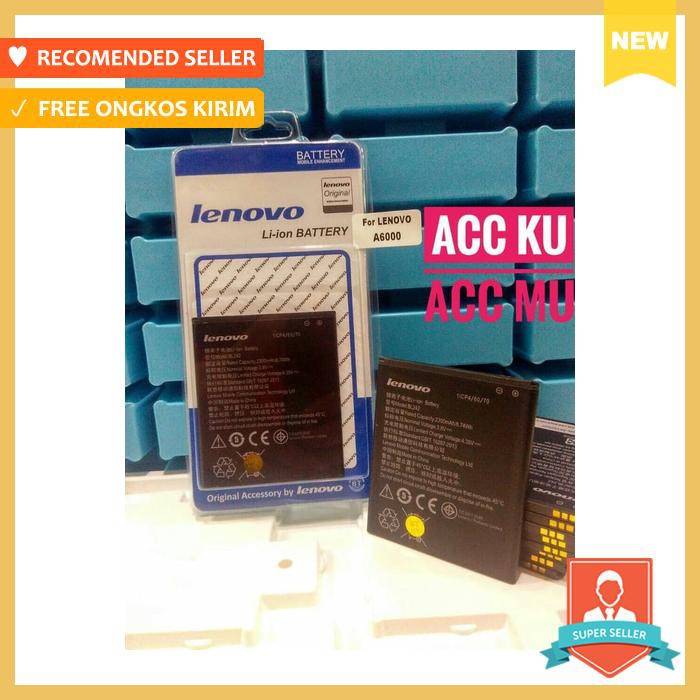 Baterai battery lenovo bl259 / bl242 / k3 / k5 / a6000/ a6010 ori 99% - baterai handphone