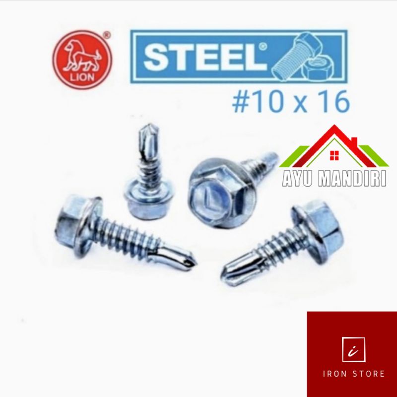 SKRUP BAJA RINGAN MOON LION ASLI ORI