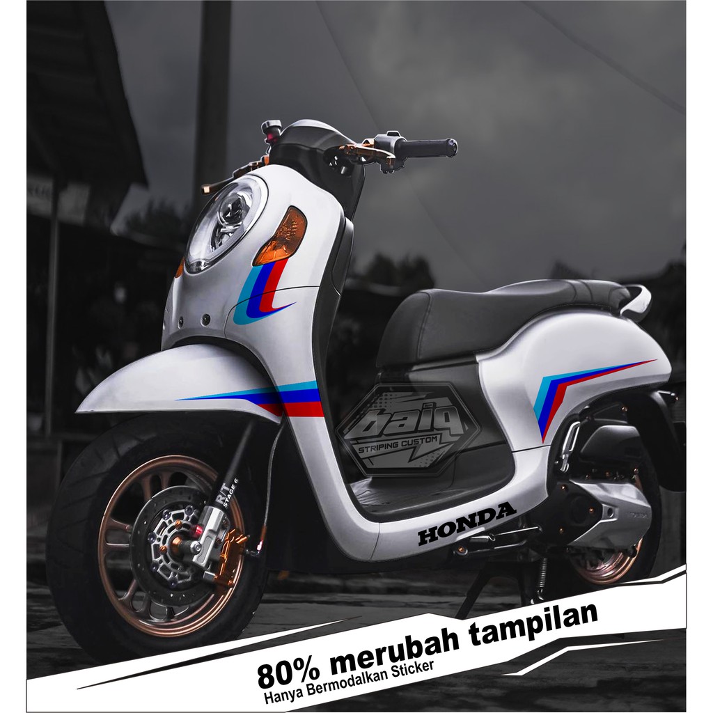 sticker striping scoopy 2021 BMW