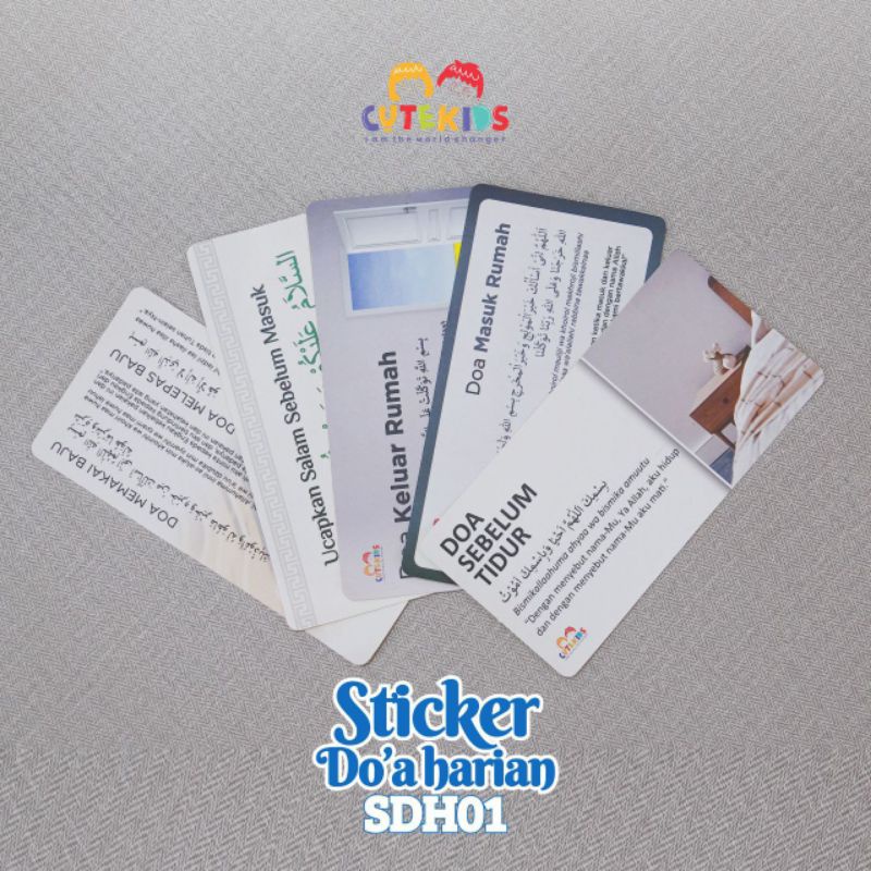 

Sticker Doa harian Cutekids