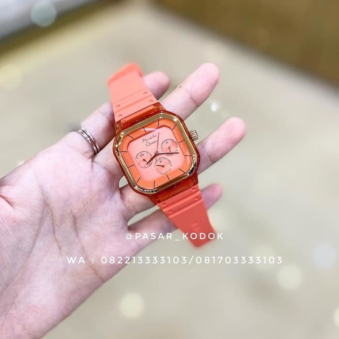 JAM TANGAN ORIGINAL ALEXANDRE CHRISTIE AC 2811 PEACH