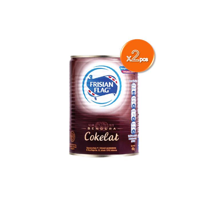 

Frisian Flag Kental Manis Cokelat Kaleng 490gr x2