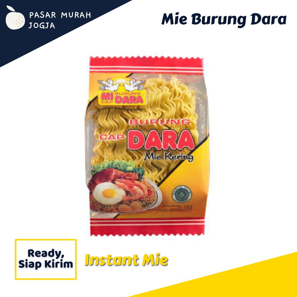 

Mie Kering Mi Burung Dara 136gr Pasar Murah Jogja