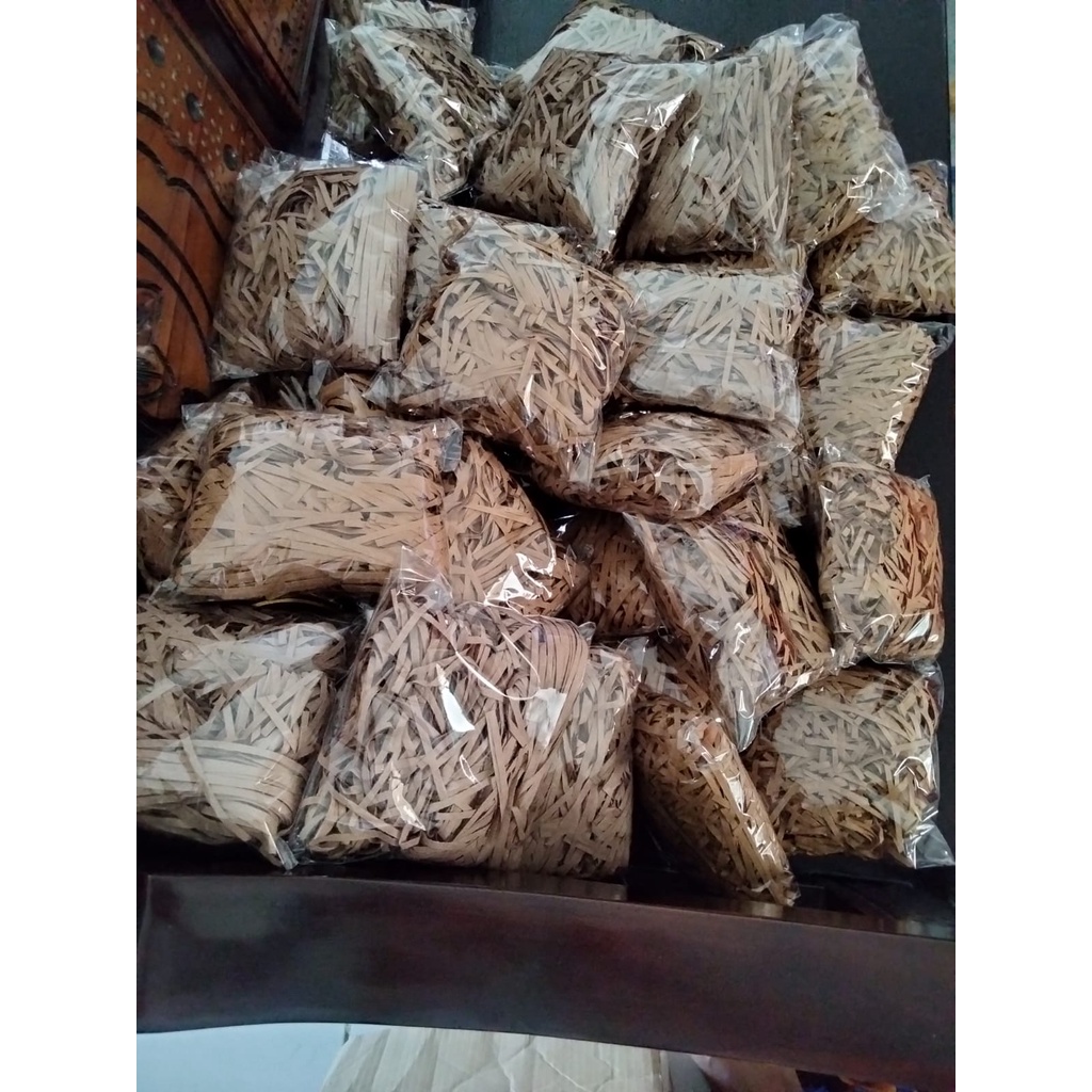 

Shredded paper