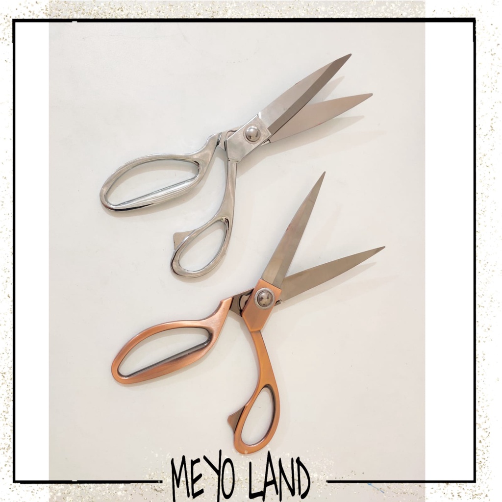 

Tailor Scissors Gunting Bahan Kain Baju HIGH QUALITY Stainless Steel Tajam Potong Jahit 9.5 inch