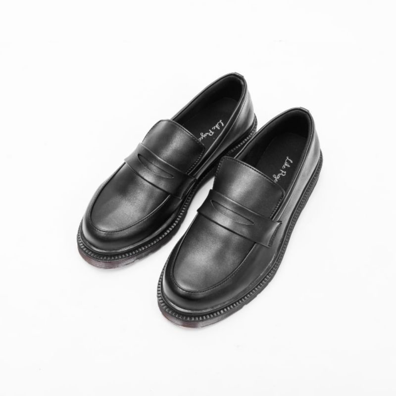 Sepatu Slip on Pria Loafers Docmart Original &quot;LuisMEN&quot; sepatu casual | sepatu formal pria hitam