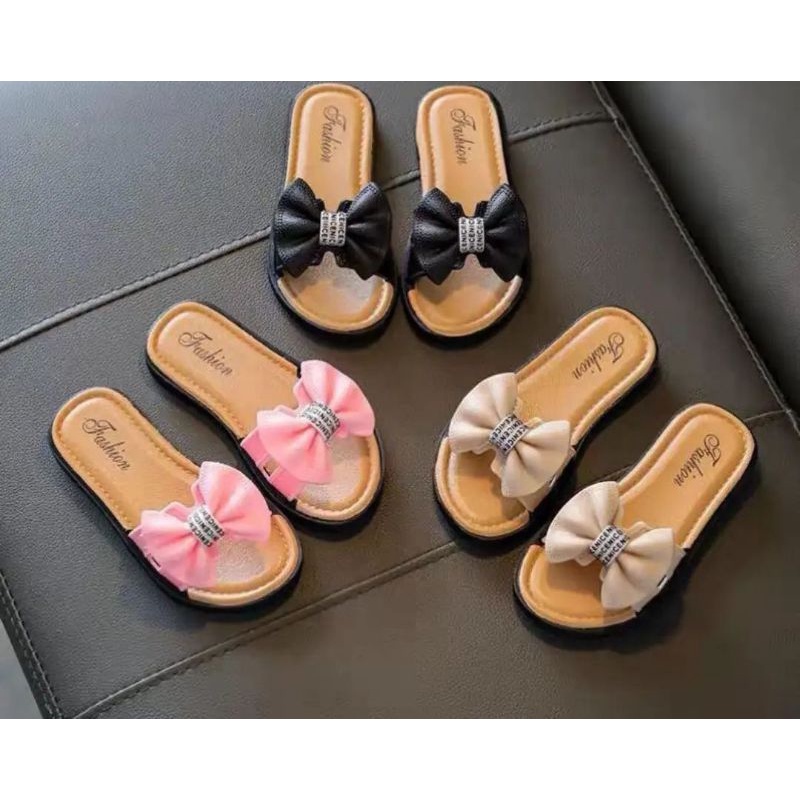 Sendal Slip On/Sendal Pita Karet/Sendal Mutiara