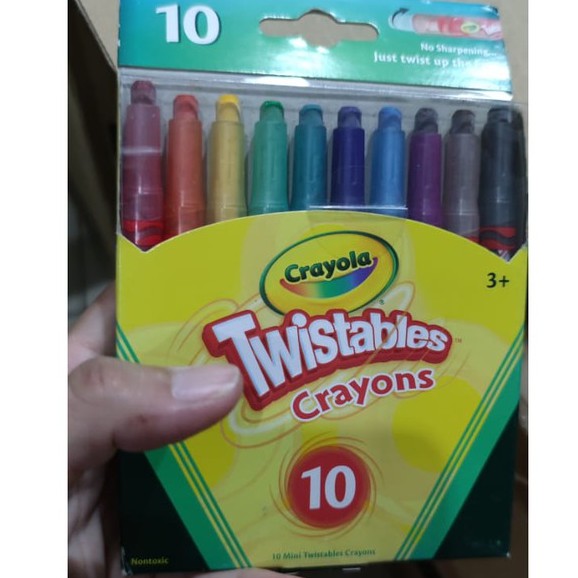 

Crayola twistables crayons 10