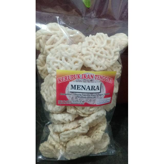 

Kerupuk ikan tenggiri menara