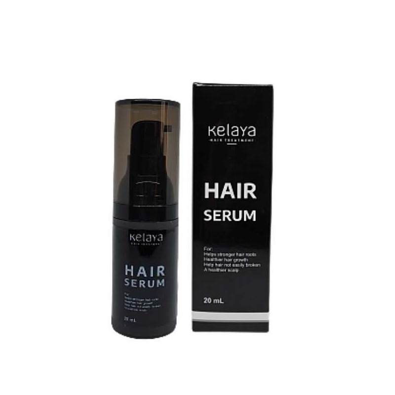 Perawatan Penumbuh Penebal Obat Rambut Rontok Hair Fall Treatment Care Kelaya Hair Serum Hitam