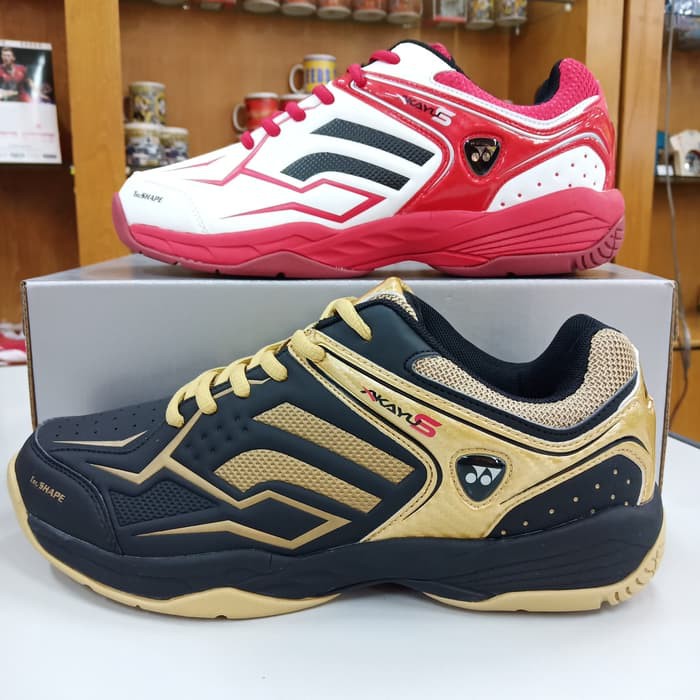 sepatu sapatu spatu badminton bulutangkis yonex yonek akayu S original