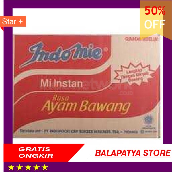 

PROMO !!! Indomie Ayam Bawang isi 40 pcs
