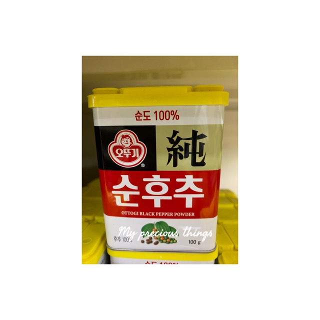 

Bubuk lada hitam korea - ottogi black pepper 100gr