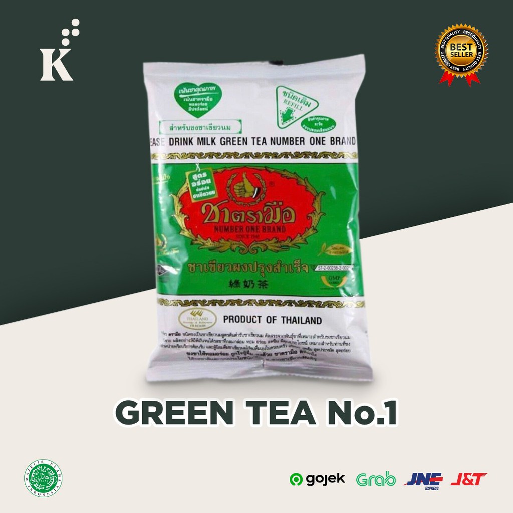 Thai Green Tea ASLI Import Terbaik 200gr