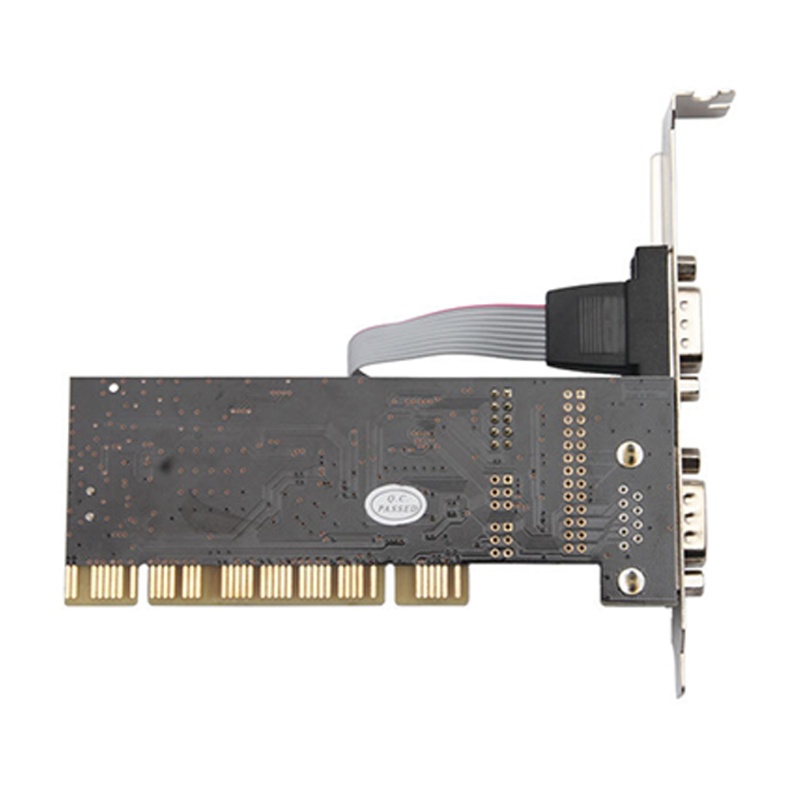 Btsg Dual PCI Port Kartu Ekspanding RS232 RS-232 Port serial Konektor Port Paralel