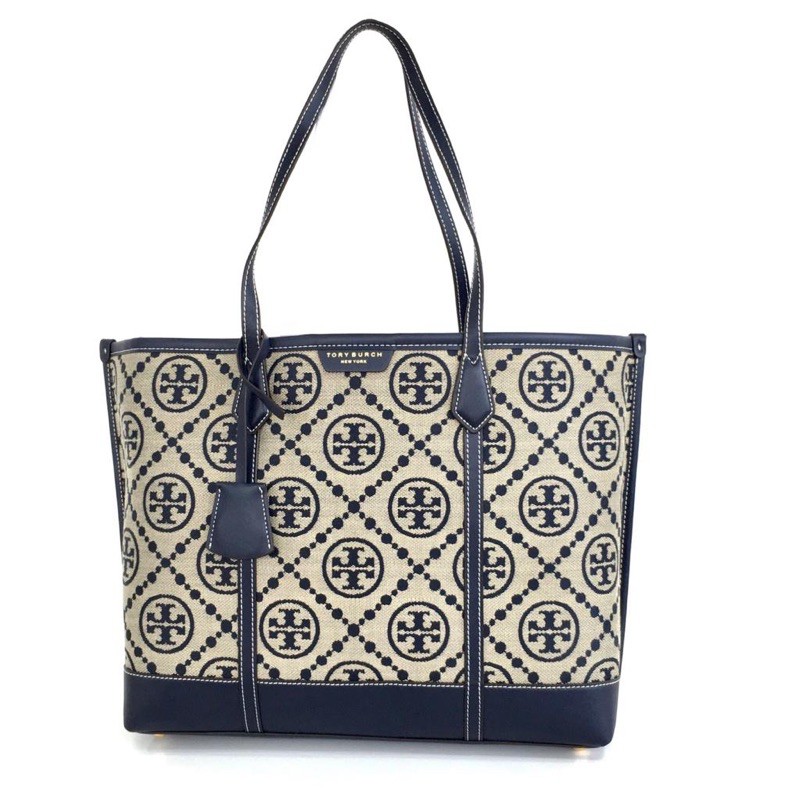 TB Perry Monogram Jacquard Triple-Compartment