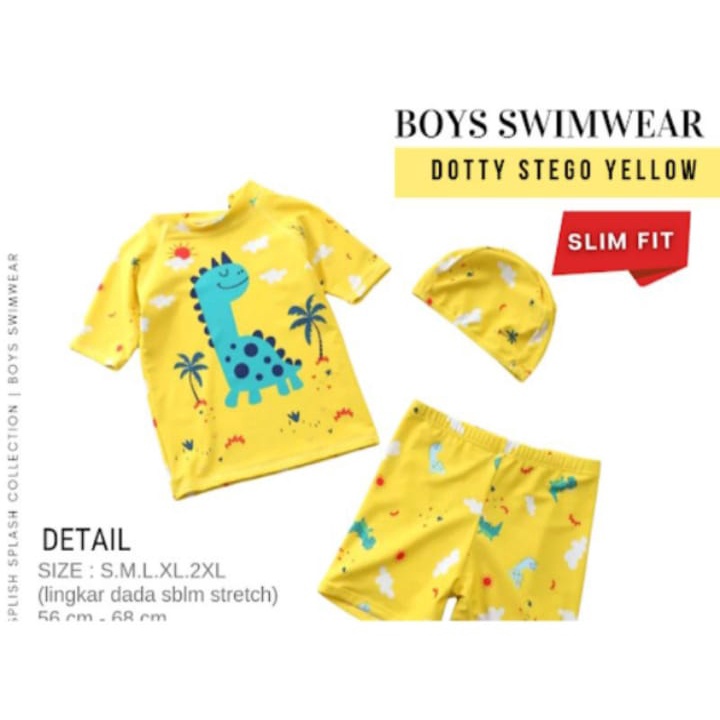 Baju Renang DOTTY STEGO-GOING TO WORK / Pakaian Renang Anak Laki-Laki / BOYS SWIMWEAR