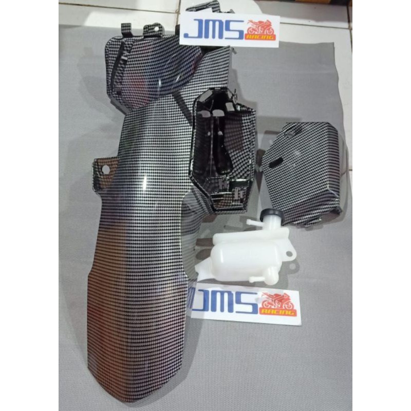 spakboard kolong carbon nemo dan hitam airblade honda vario 125 dan vario 150 led lama dan baru PCX 2018 cbu plus tabung air radiator