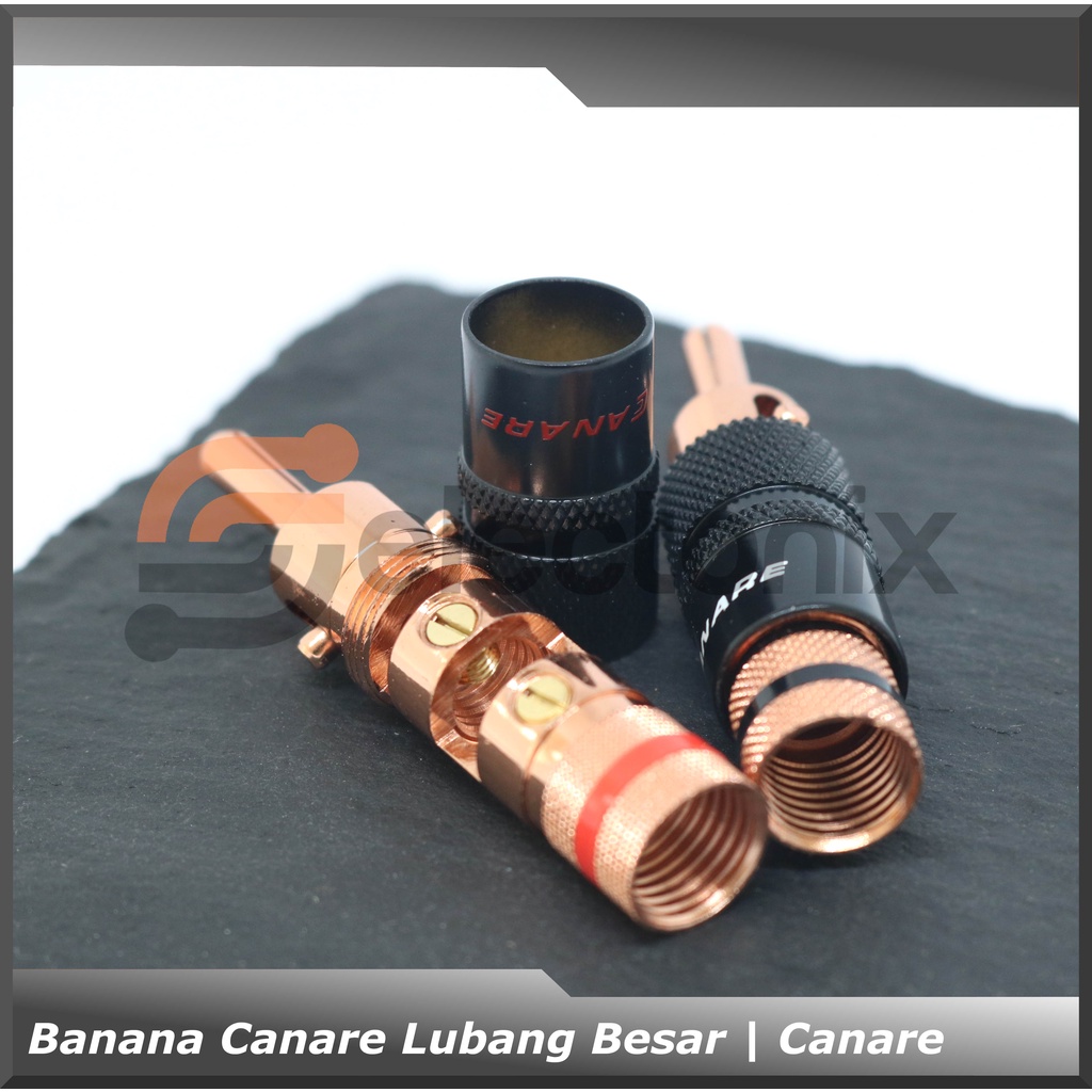 Jack Banana Set | Canare Lubang Besar [2pcs]