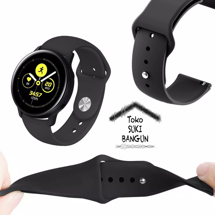 TALI JAM 22mm QUICK RELEASE Slicone LOOP BUTTON Watch Band Strap