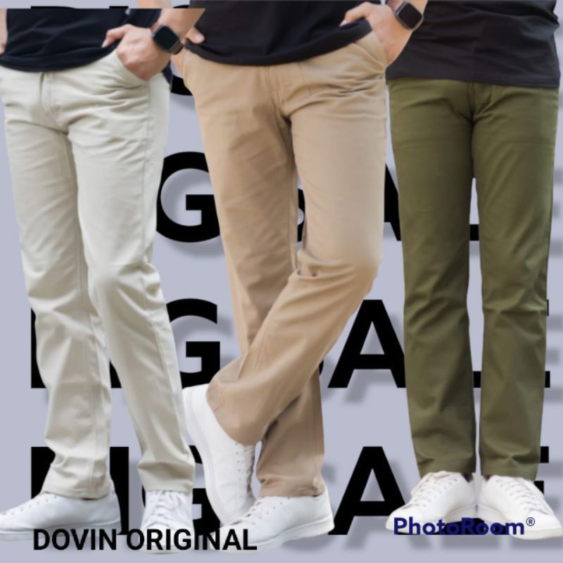 celana Chino standar dovin original