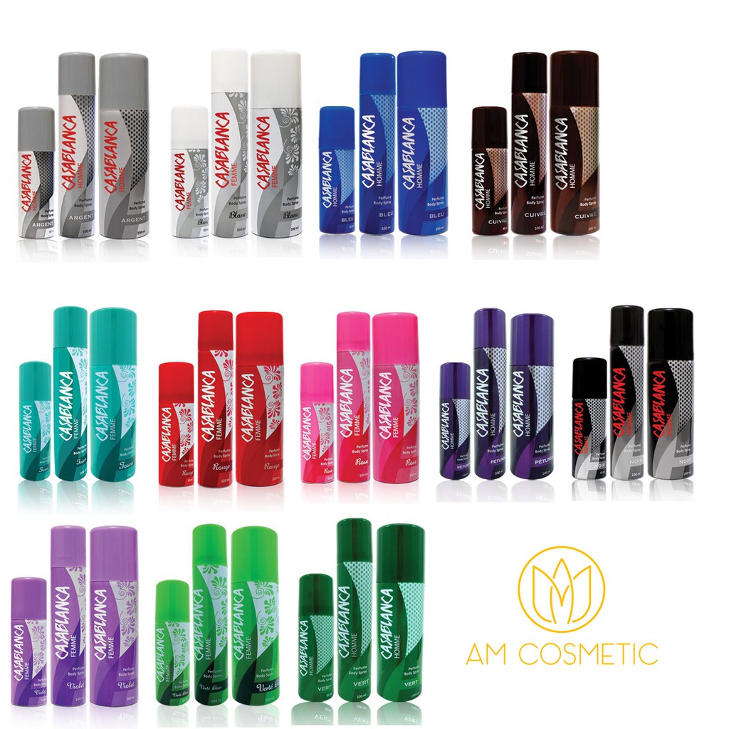 Casablanca Parfum Body Spray (Kaleng)