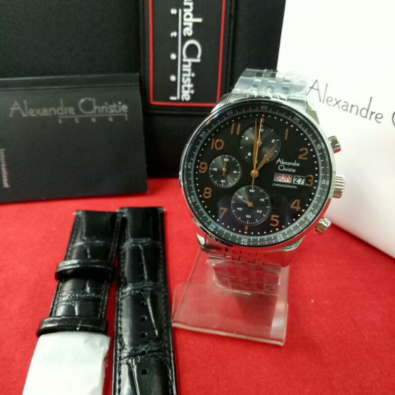 Jam Tangan Analog Pria Alexandre Christie Ac 6492 Mc Stainless Steel