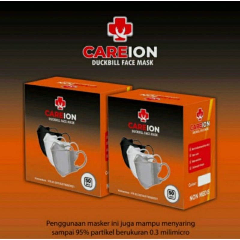 Careion Duckbill Face Mask isi 50 Pcs