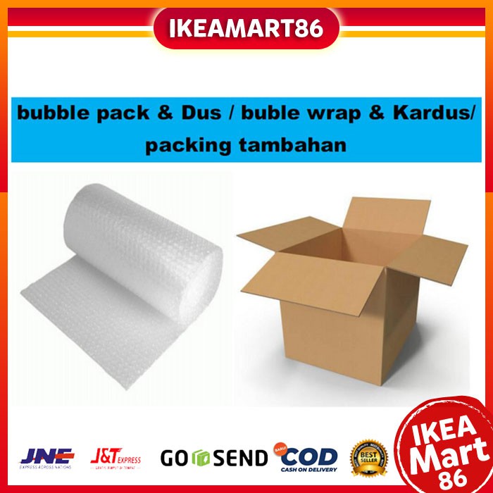 

Bubble Wrap plus Kardus Packing Untuk Keamanan Paketan