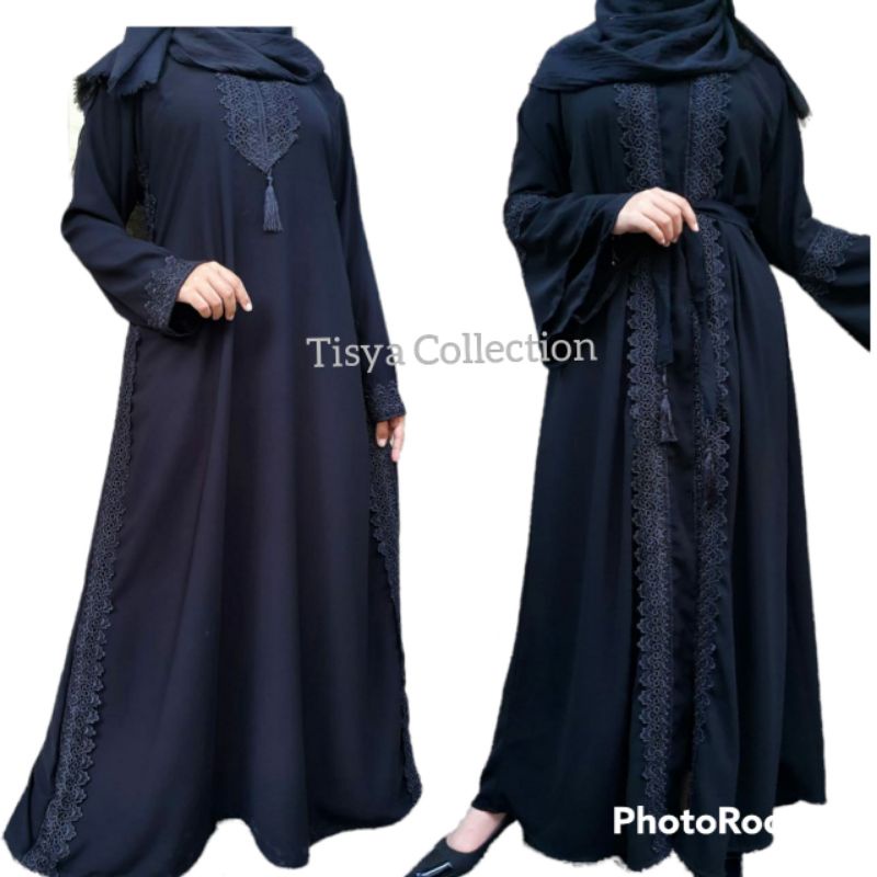 Abaya dubai renda india gamis arab