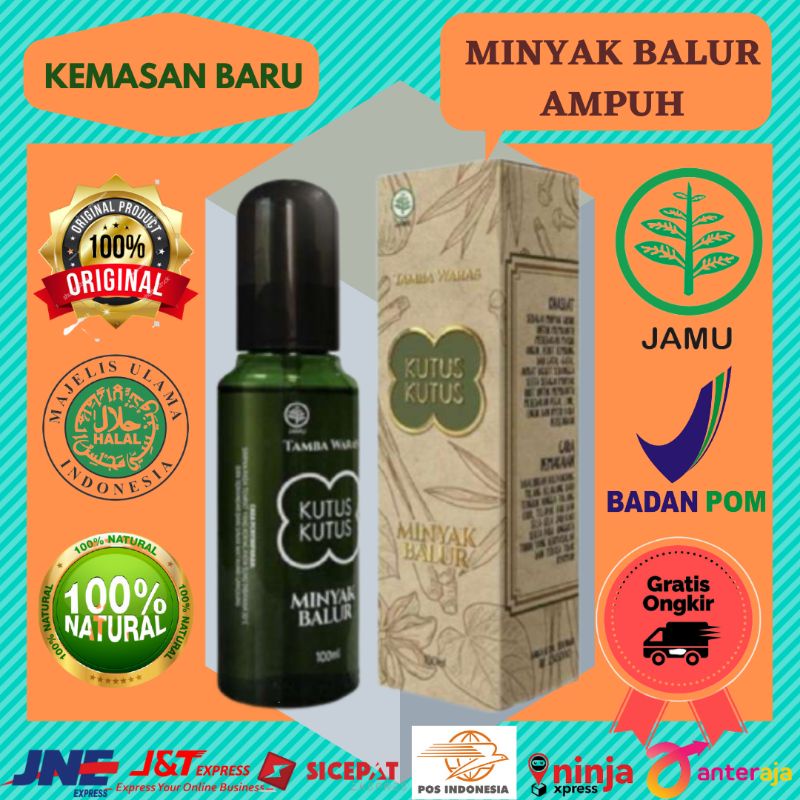 

Minyak Balur Kutus Kutus Tamba Waras Original Minyak Pijat Urut Ampuh Obat Herbal Asli Manjur