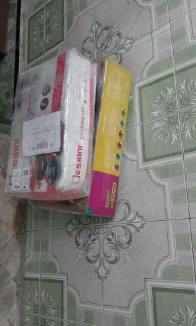 Supra Panci Cookware Set Rosemary 9 Pcs Teflon Set Tebal