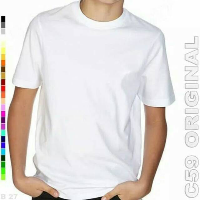 Kaos putih polos dewasa, Kaos POLOS