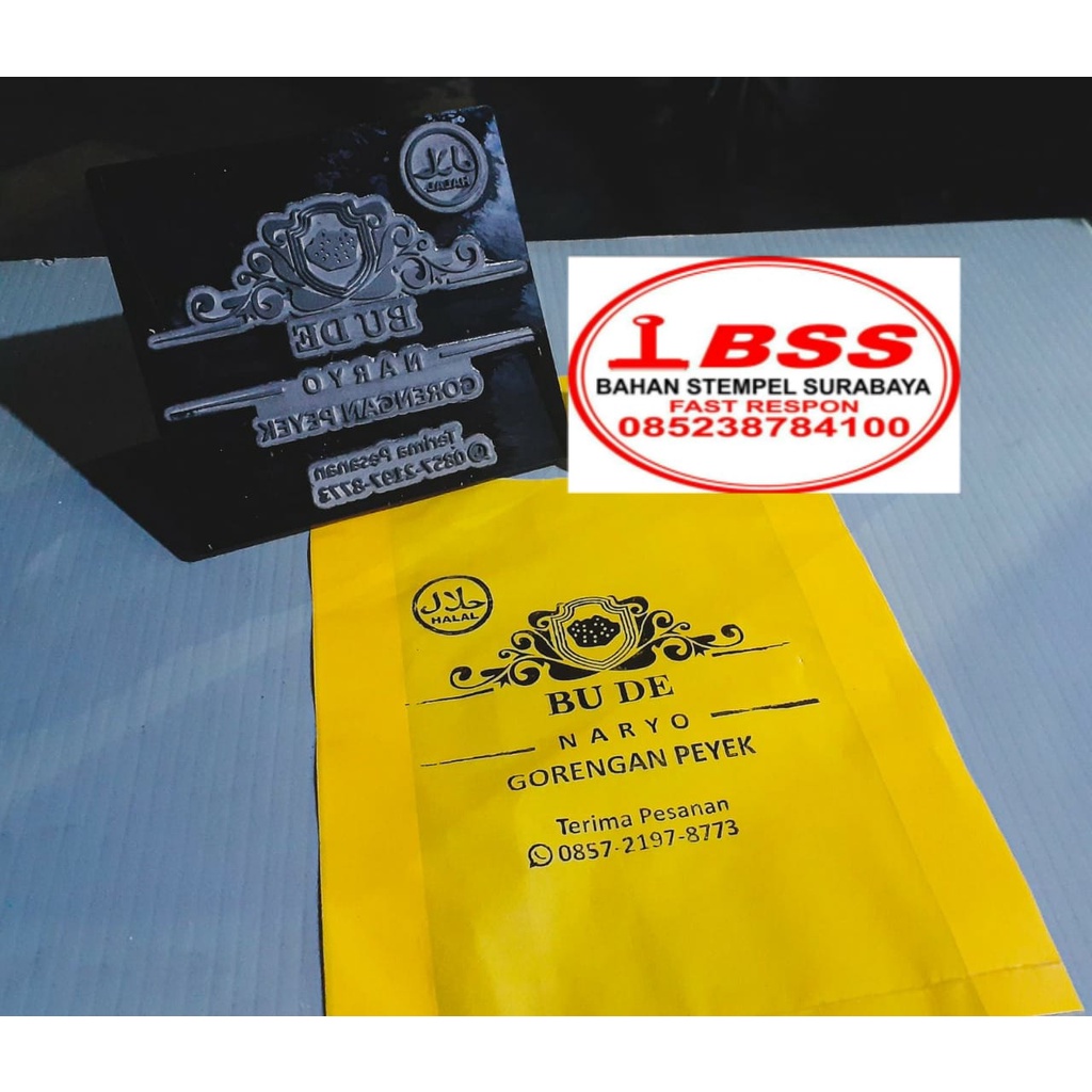 

Stempel Jumbo Kantong Plastik Kemasan Gorengan Stempel Anti Luntur