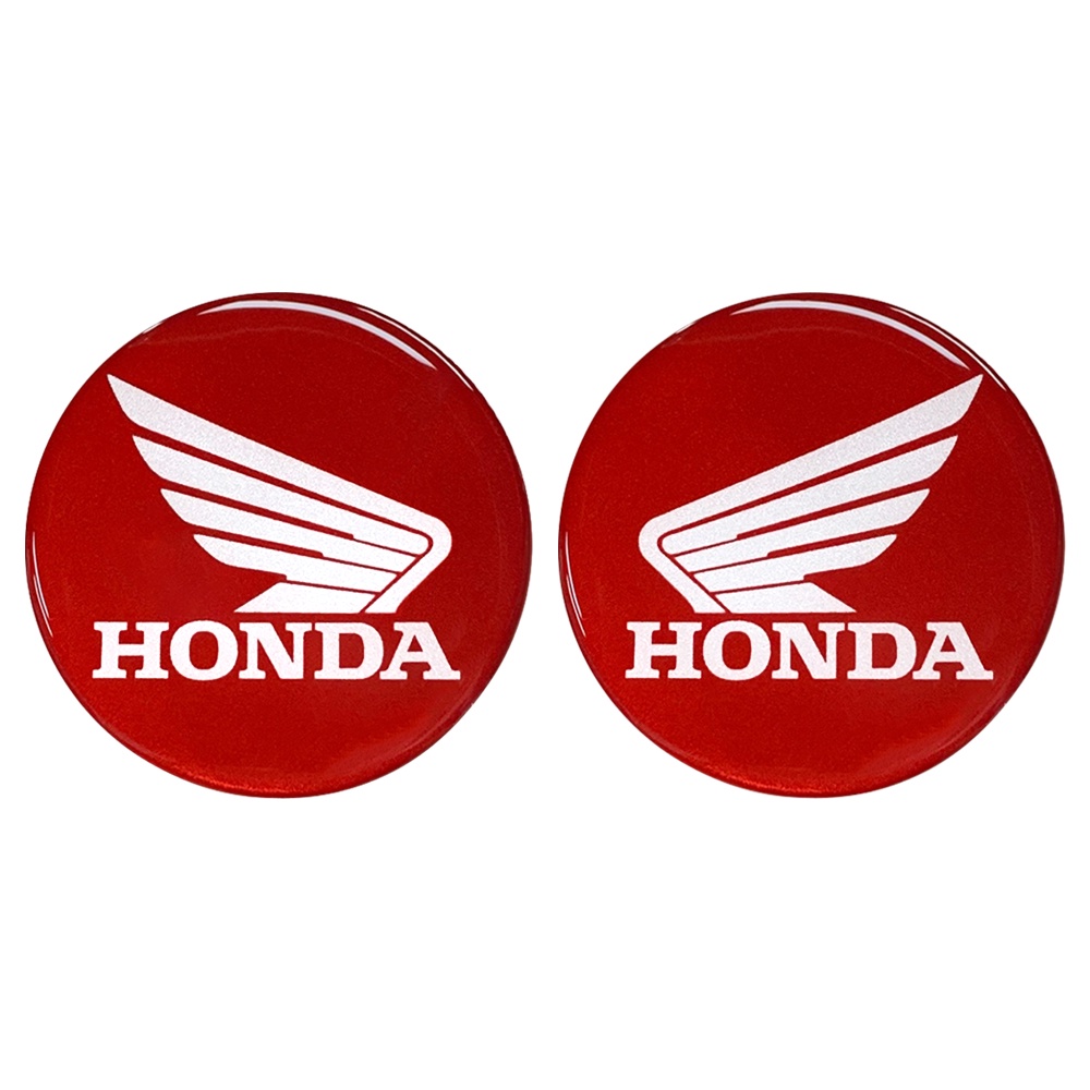 ❤READY STOCK❤ Honda 3D Reflective Logo Decal Epoxy Soft Glue Helmet Decoration Sticker Motorcycle