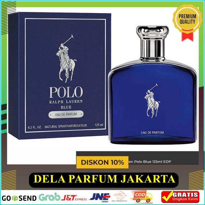 RALPH LAUREN POLO BLUE 125ML EDP - PARFUM ORIGINAL BEST PRODUK