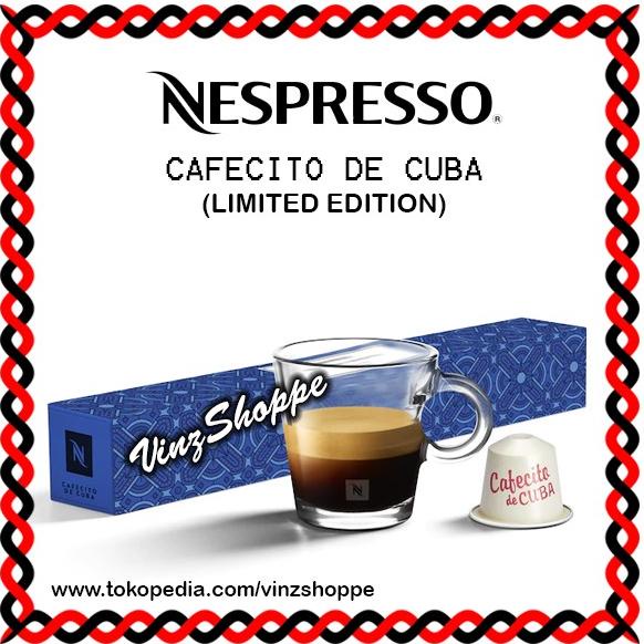 

Nespresso Cafecito De Cuba Coffee Capsules (Limited Edition)