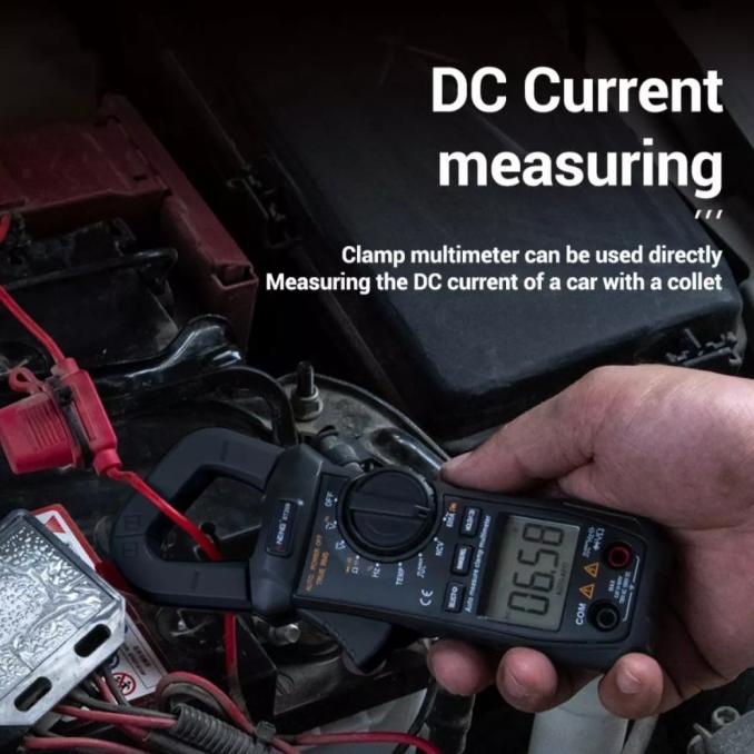 Aneng St209 Tang Ampere Clamp Meter Ac/Dc Dc Current Measuring